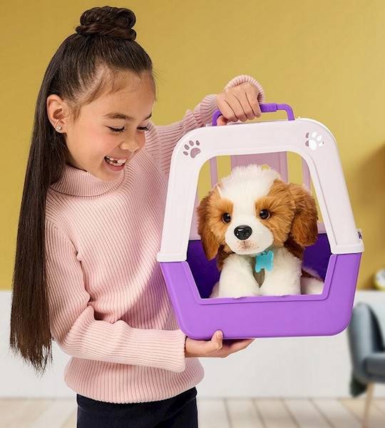 0306 LITTLE LIVE PETS PIESEK Z TRANSPORTEREM MÓJ PRAWDZIWY SZCZENIACZEK