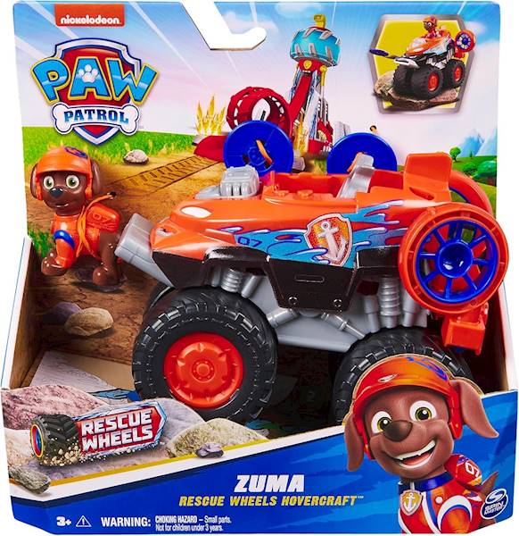 3377 PSI PATROL RESCUE WHEELS PODUSZKOWIEC + FIGURKA ZUMY