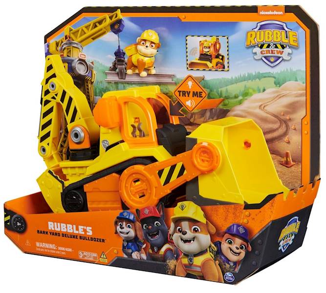 6275 PSI PATROL RUBBLE AND CREW INTERAKTYWNY BULDOŻER BARK YARD