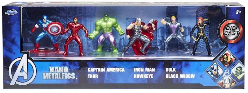 8186 ZESTAW FIGUREK AVENGERS FIGURKI KAPITAN AMERYKA HULK THOR IRON MAN