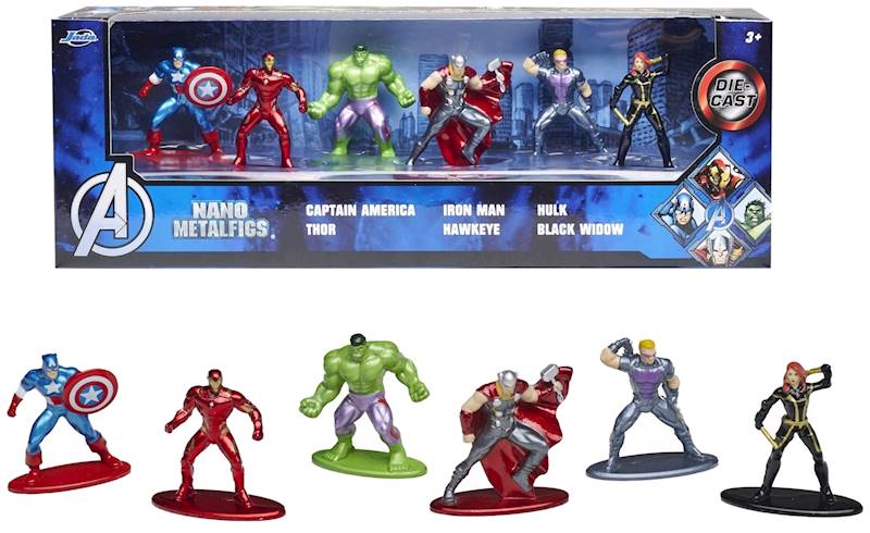 8186 ZESTAW FIGUREK AVENGERS FIGURKI KAPITAN AMERYKA HULK THOR IRON MAN