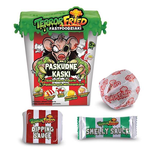0375 TERROR FRIED PASKUDNE KĄSKI FIGURKI + AKCESORIA 