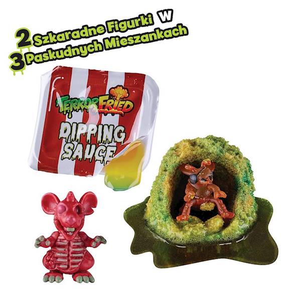 0375 TERROR FRIED PASKUDNE KĄSKI FIGURKI + AKCESORIA 