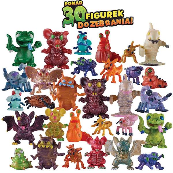 0375 TERROR FRIED PASKUDNE KĄSKI FIGURKI + AKCESORIA 