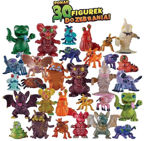 0405 TERROR FRIED FASTFOODZIAKI MEGA KUBEŁEK FIGURKI + AKCESORIA