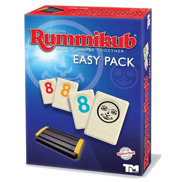 8480 RODZINNA GRA PLANSZOWA RUMMIKUB EASY PACK 8480