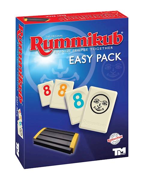 8480 RODZINNA GRA PLANSZOWA RUMMIKUB EASY PACK 8480