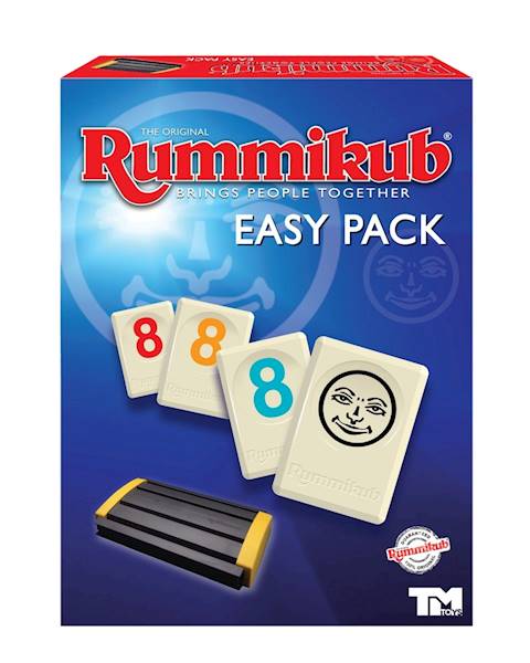 8480 RODZINNA GRA PLANSZOWA RUMMIKUB EASY PACK 8480