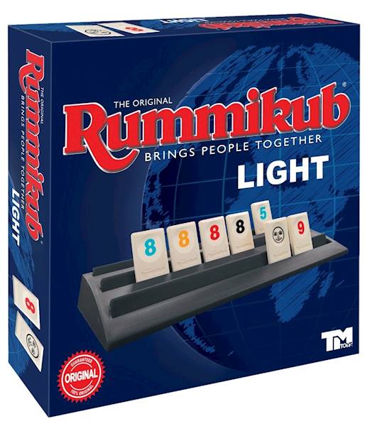 8497 RODZINNA GRA TOWARZYSKA RUMMIKUB LIGHT
