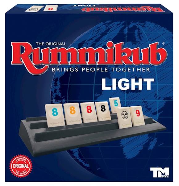 8497 RODZINNA GRA TOWARZYSKA RUMMIKUB LIGHT