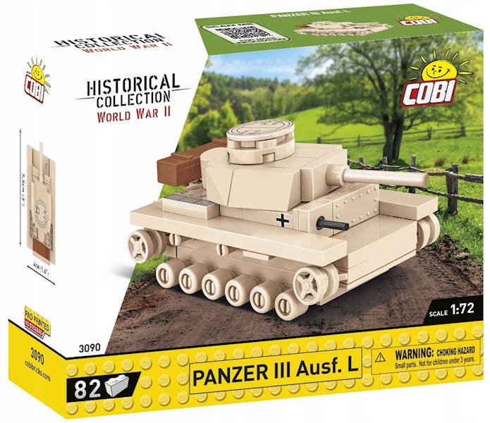 0902 KLOCKI COBI HISTORICAL COLLECTION PANZER III AUSF.L