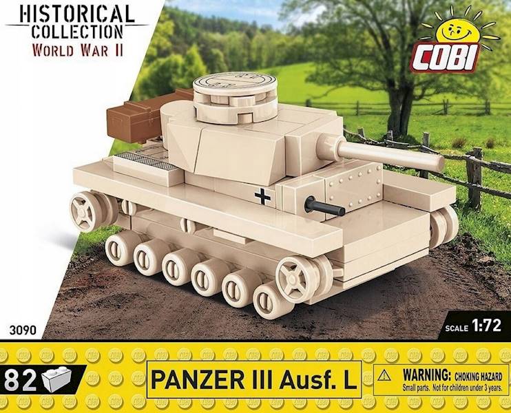 0902 KLOCKI COBI HISTORICAL COLLECTION PANZER III AUSF.L