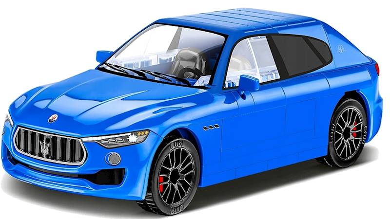 5696 KLOCKI COBI SAMOCHÓD AUTO MASERATI LEVANTE GTS