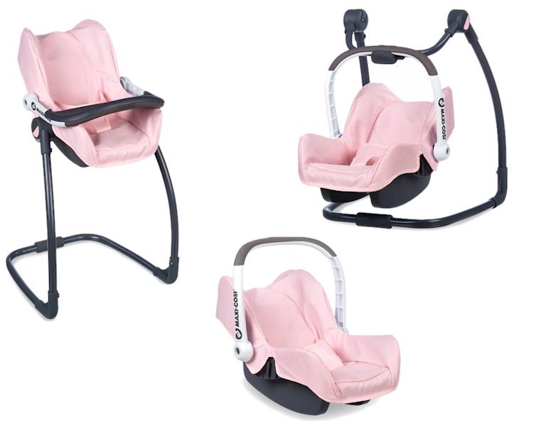 2351 SMOBY MAXI COSI 3w1 KRZESEŁKO NOSIDEŁKO HUŚTAWKA