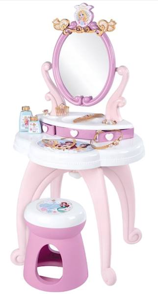 2509 SMOBY DUŻA TOALETKA 2w1 DISNEY KSIĘŻNICZKI + AKCESORIA