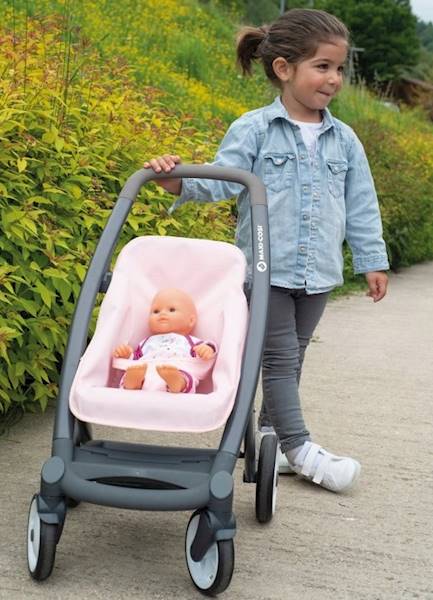 1174 DUŻY 3w1 SOLIDNY WÓZEK JAK PRAWDZIWY DLA LALEK QUINNY MAXI COSI