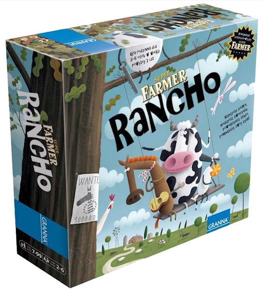2607 PLANSZOWA GRA RODZINNA SUPER FARMER RANCHO