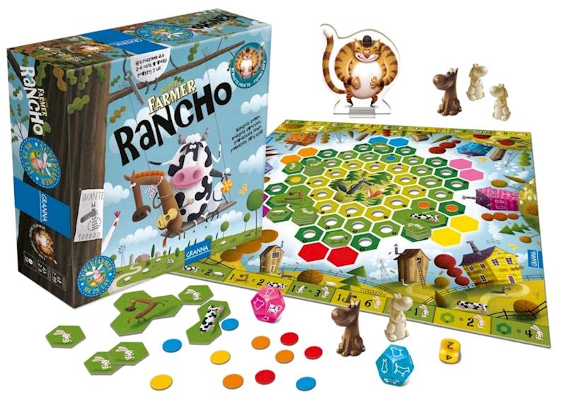 2607 PLANSZOWA GRA RODZINNA SUPER FARMER RANCHO