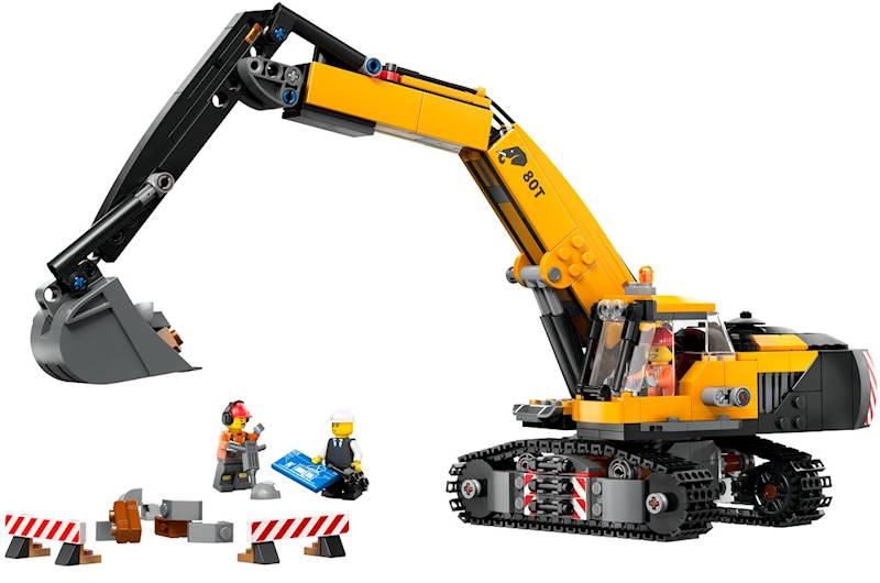 60420 KLOCKI LEGO CITY ŻÓŁTA KOPARKA POJAZD BUDOWLANY