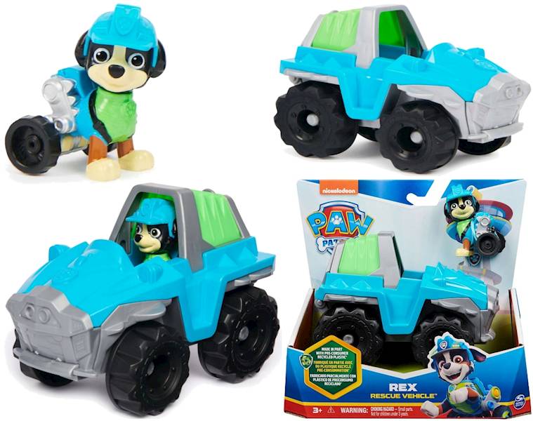 7902 POJAZD PSI PATROL TERENOWY + FIGURKA REX RESCUE VEHICLE