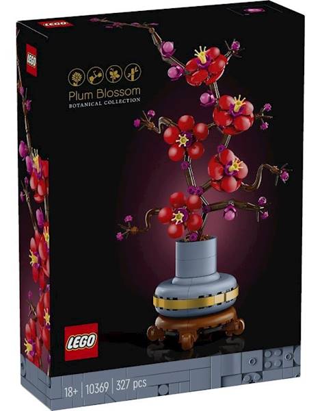 KLOCKI LEGO ICONS KWIAT ŚLIWY BUKIET KWIATÓW 10369