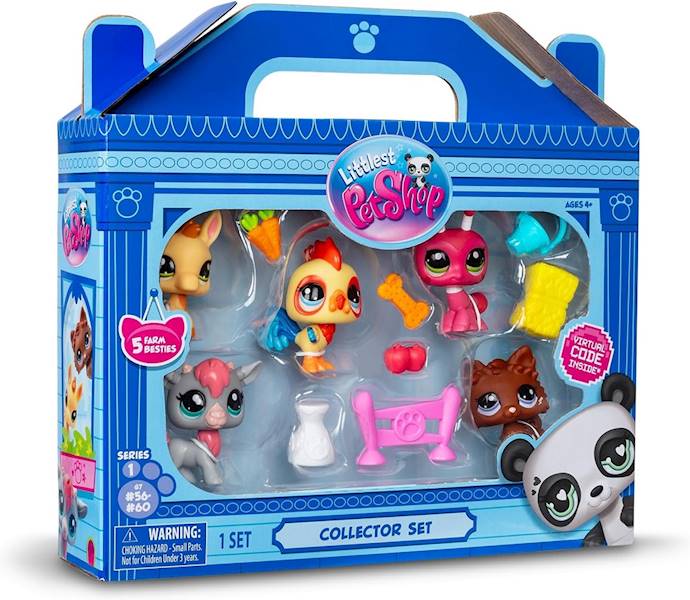 5103 LITTLEST PET SHOP ZESTAW FARMA 5 FIGUREK AKCESORIA 