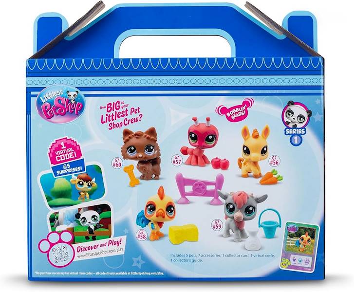 5103 LITTLEST PET SHOP ZESTAW FARMA 5 FIGUREK AKCESORIA 