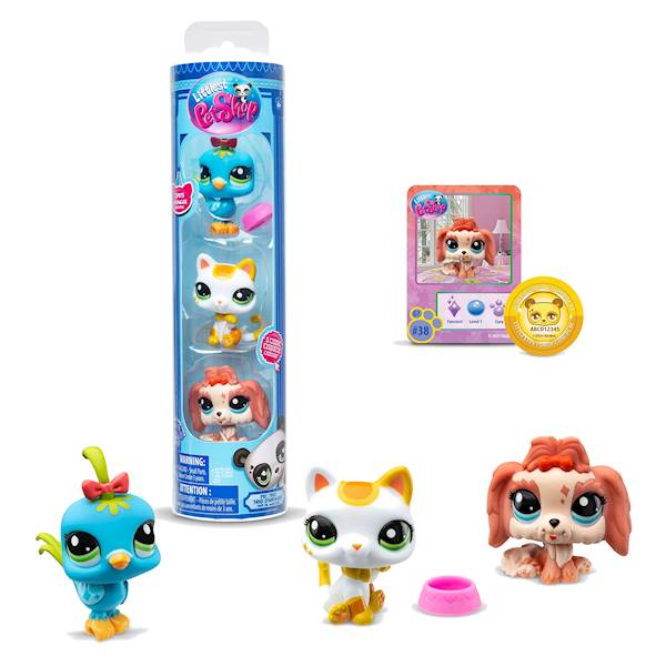 5516 ZESTAW 3 FIGUREK LITTLEST PET SHOP TUBA 