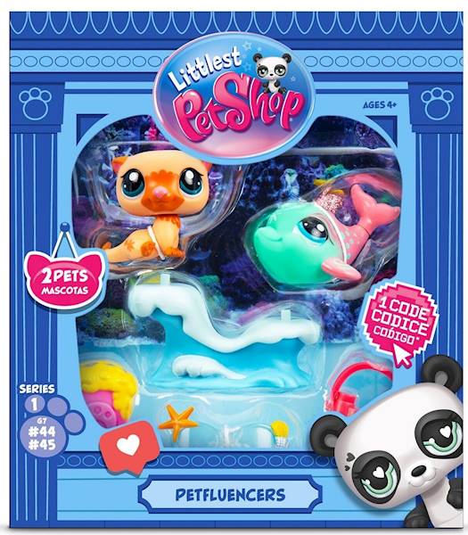 5615 ZESTAW 2 FIGUREK LITTLEST PET SHOP AKCESORIA