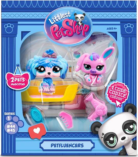 5615 ZESTAW 2 FIGUREK LITTLEST PET SHOP AKCESORIA