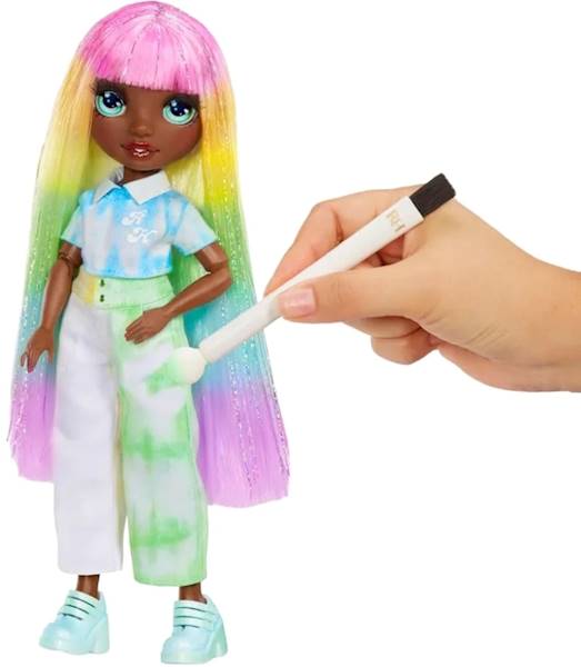 7734 Lalka Rainbow High WaterColor & Create - Zielone oczy