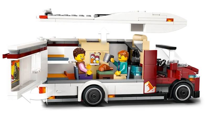 60454 KLOCKI LEGO CITY WAKACYJNY KAMPER PEŁEN PRZYGÓD
