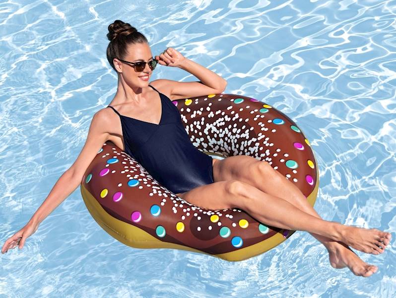 36118 Dmuchane koło do pływania kółko Donut pączek 107 cm Bestway