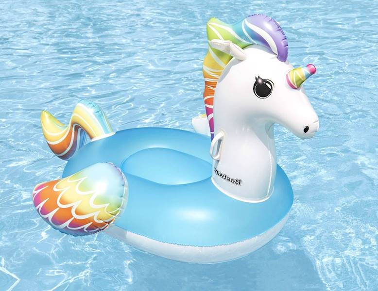 41114 Jednorożec Unicorn do pływania dla dzieci materac Bestway
