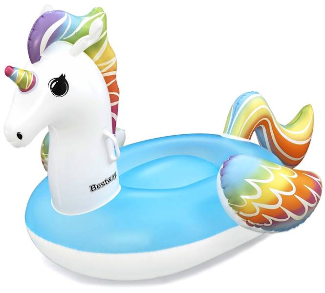 41114 Jednorożec Unicorn do pływania dla dzieci materac Bestway