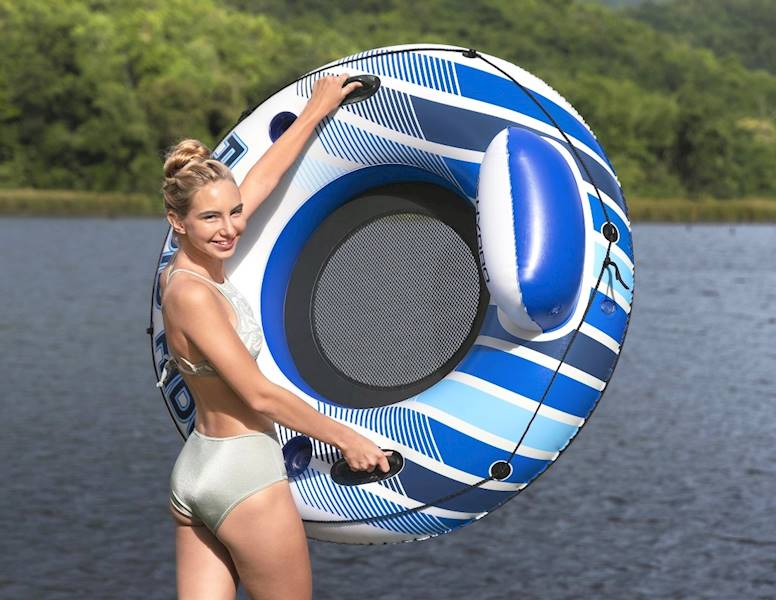 43116 Gigant koło delux fotel dmuchany do pływania 135 cm Bestway