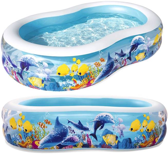 54118 Duży dmuchany basen 262 x 157 x 46 cm Bestway
