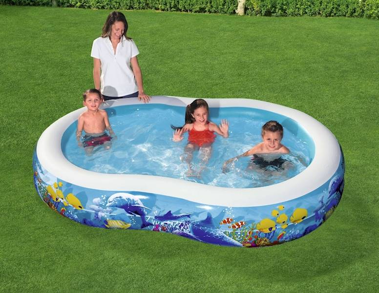 54118 Duży dmuchany basen 262 x 157 x 46 cm Bestway