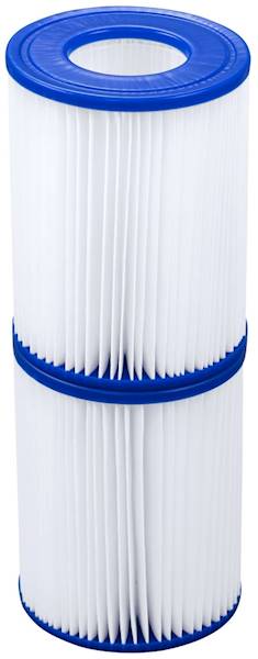 58094 Filtr wkład do pompy basenowej typ II Bestway 2szt 
