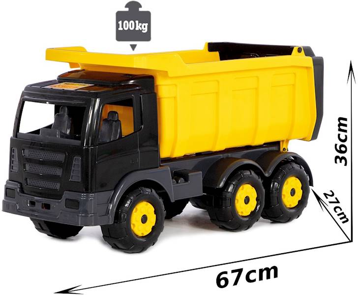 37244 Duża XXL Ciężarówka Wywrotka Tir Gigant Auto