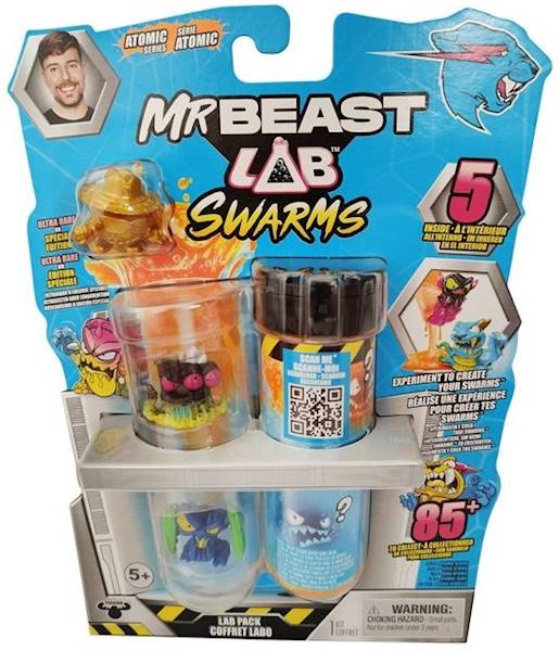 0801 Figurki Mr Beast Lab swarms - Rój tuba 5-pak