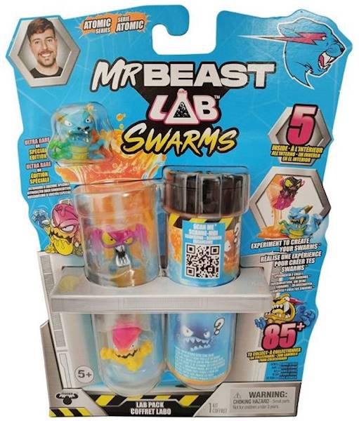 0801 Figurki Mr Beast Lab swarms - Rój tuba 5-pak