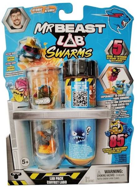 0801 Figurki Mr Beast Lab swarms - Rój tuba 5-pak