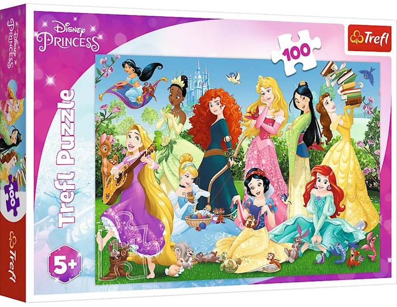 4176 Puzzle Trefl 100 elementów Księżniczki Disney
