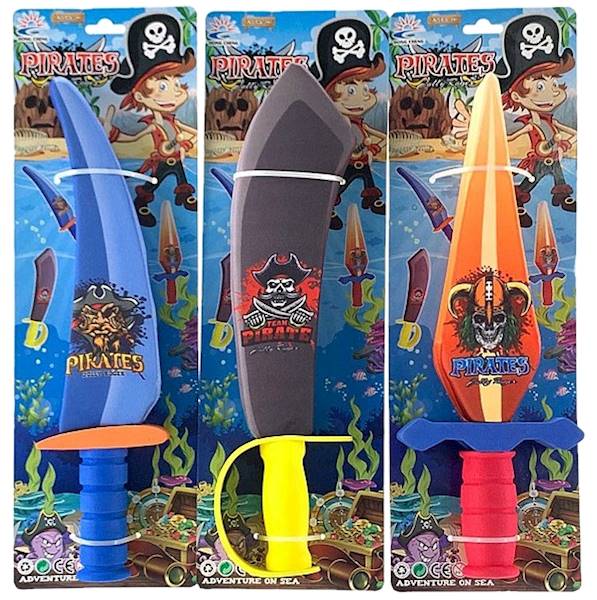 6593 Bezpieczny miecz piracki piankowy szabla