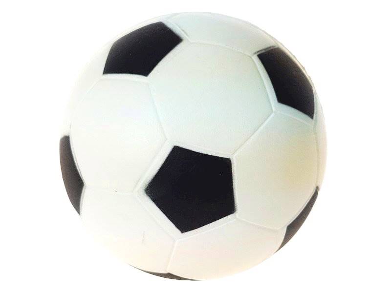 4086 Piłka z pianki do zabawy – koszykówka, nożna, rugby 12 cm antystresowa