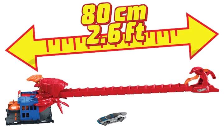 0163 Tor Hot Wheels City Atak Skorpiona Scorpon flex attack Mattel 