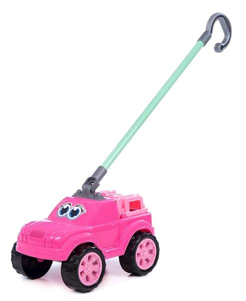 75021 Samochodzik do pchania z rączką – pchacz jeździk autko terenowe