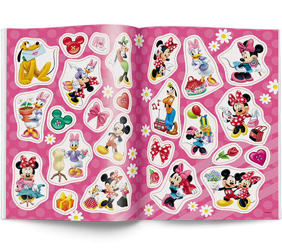 5366 Minnie Kolorowanka z naklejkami Praca zbiorowa