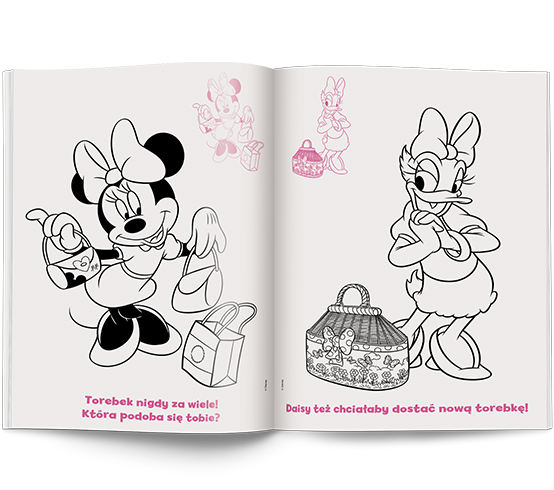 5366 Minnie Kolorowanka z naklejkami Praca zbiorowa